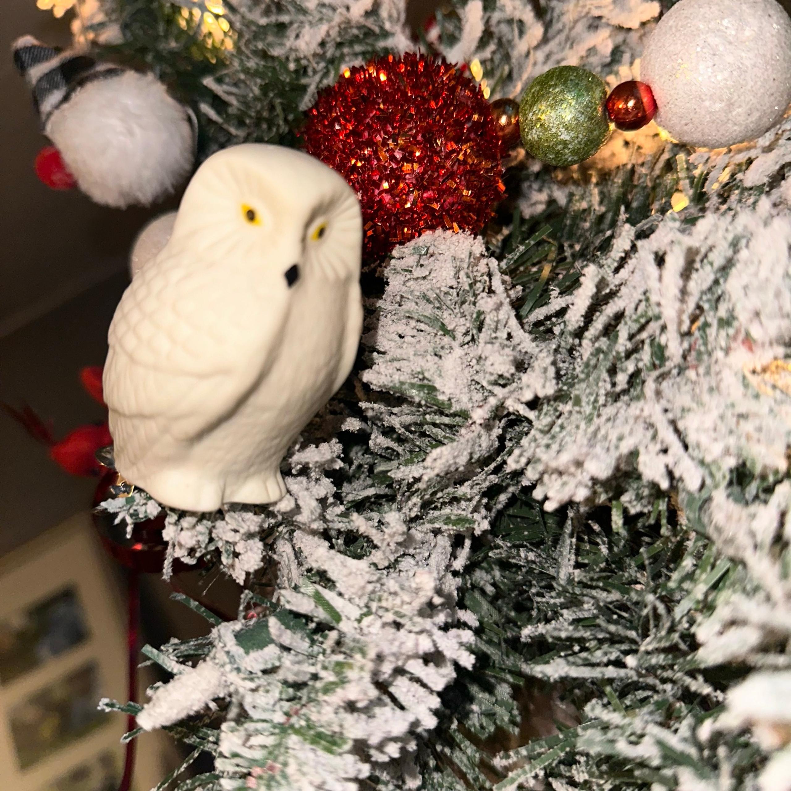 Dept.56 Owl Clip on Christmas Tree Ornament