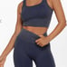 Tempo Ribbed Seamless Long Line Bra XS Lorna Jane