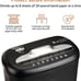 Amazon Basics 8-Sheet Capacity, Cross-Cut Paper and Credit Card Shredder, 4.1 Ga