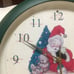 Vintage Sleeping Santa Musical Christmas Clock