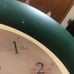 Vintage Sleeping Santa Musical Christmas Clock