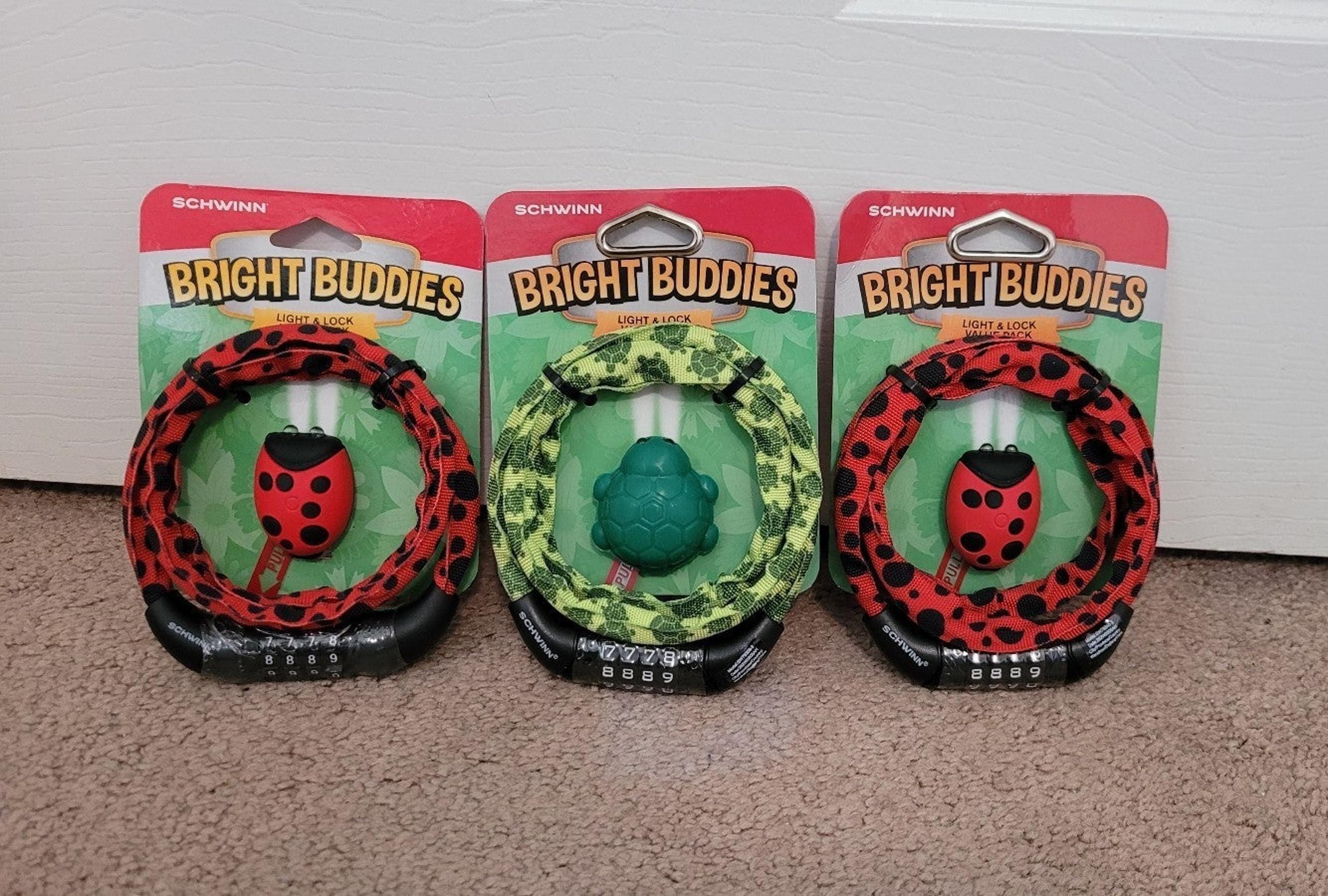 Schwinn - Bright Buddies Light & Cable Lock Bike