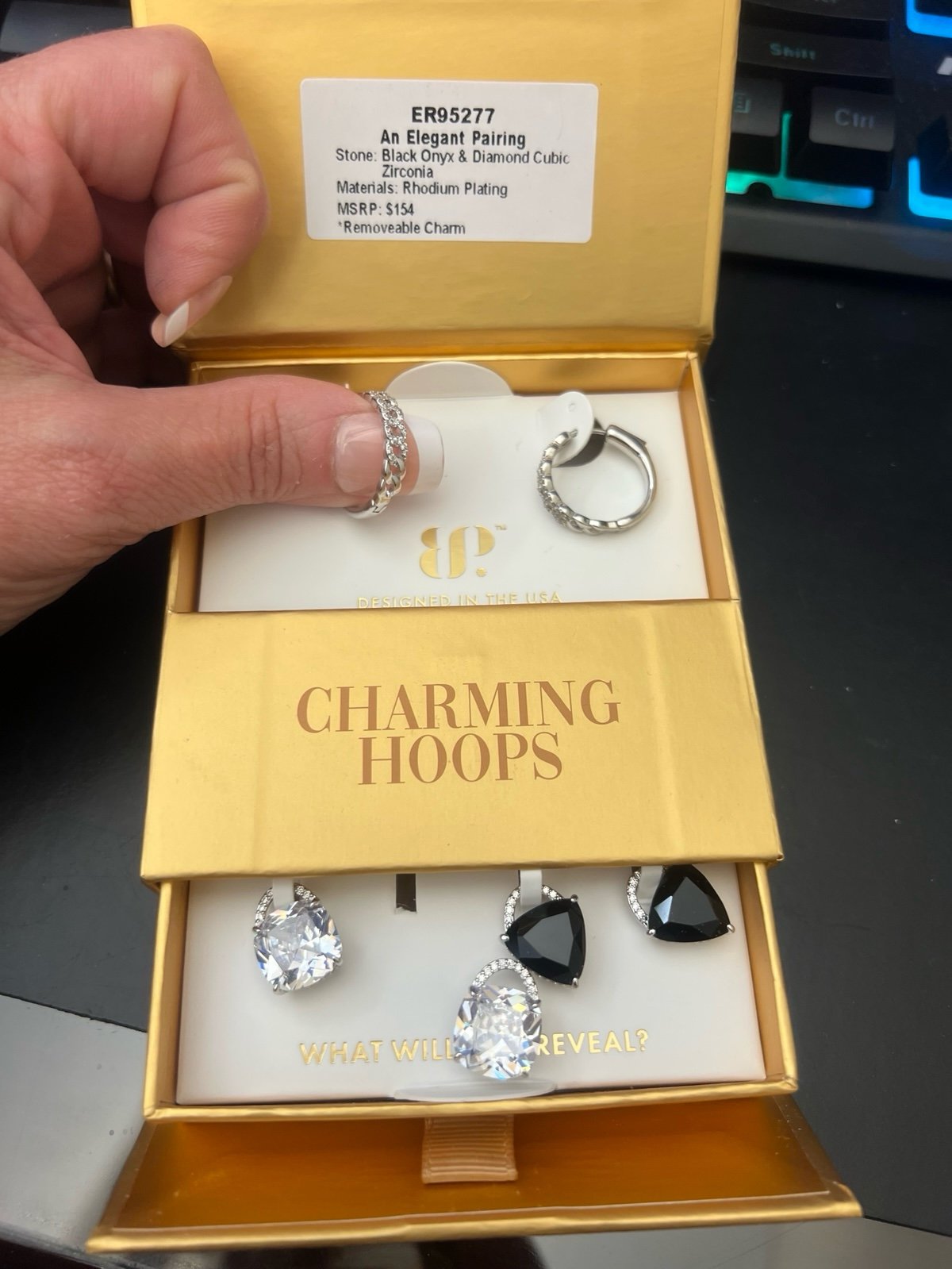 Bomb party Charming Hoops