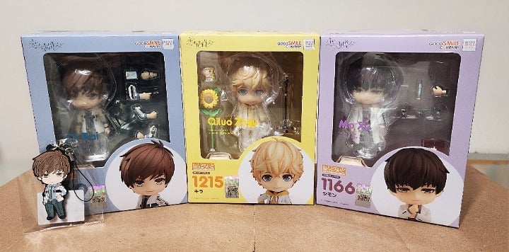 (NiB) GSC Nendoroid Bundle - Love & Producer (Qi Bai / Qiluo Zhou / Mo Xu)