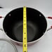 The Pioneer Woman Stock Pot 5.5 Quart Red Speckled w Glass Lid G4