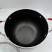 The Pioneer Woman Stock Pot 5.5 Quart Red Speckled w Glass Lid G4