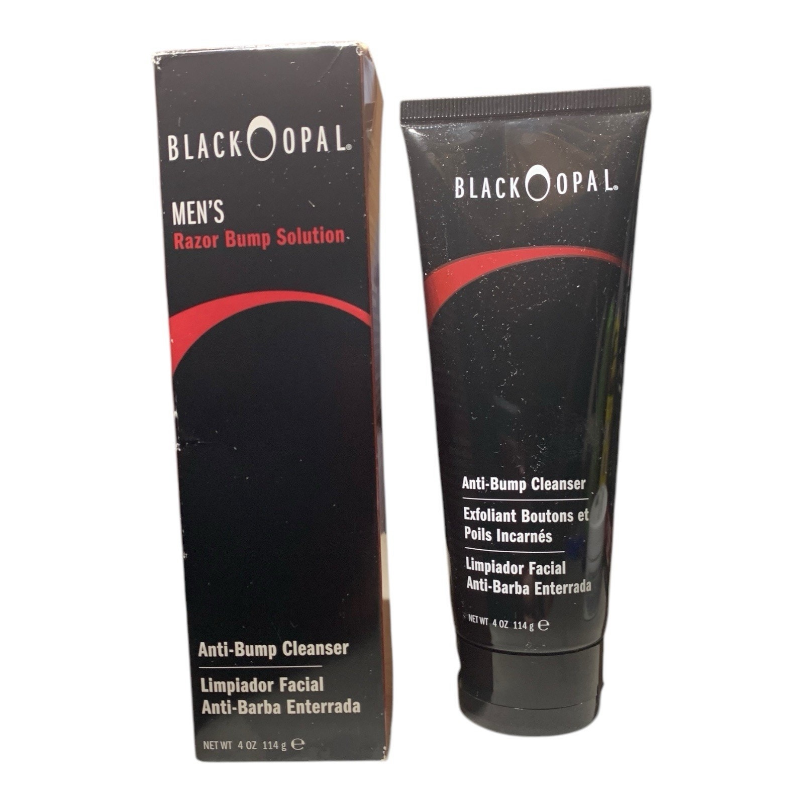 Black Opal Men Anti Bump Shave Cleanser 4 Oz Box Damage