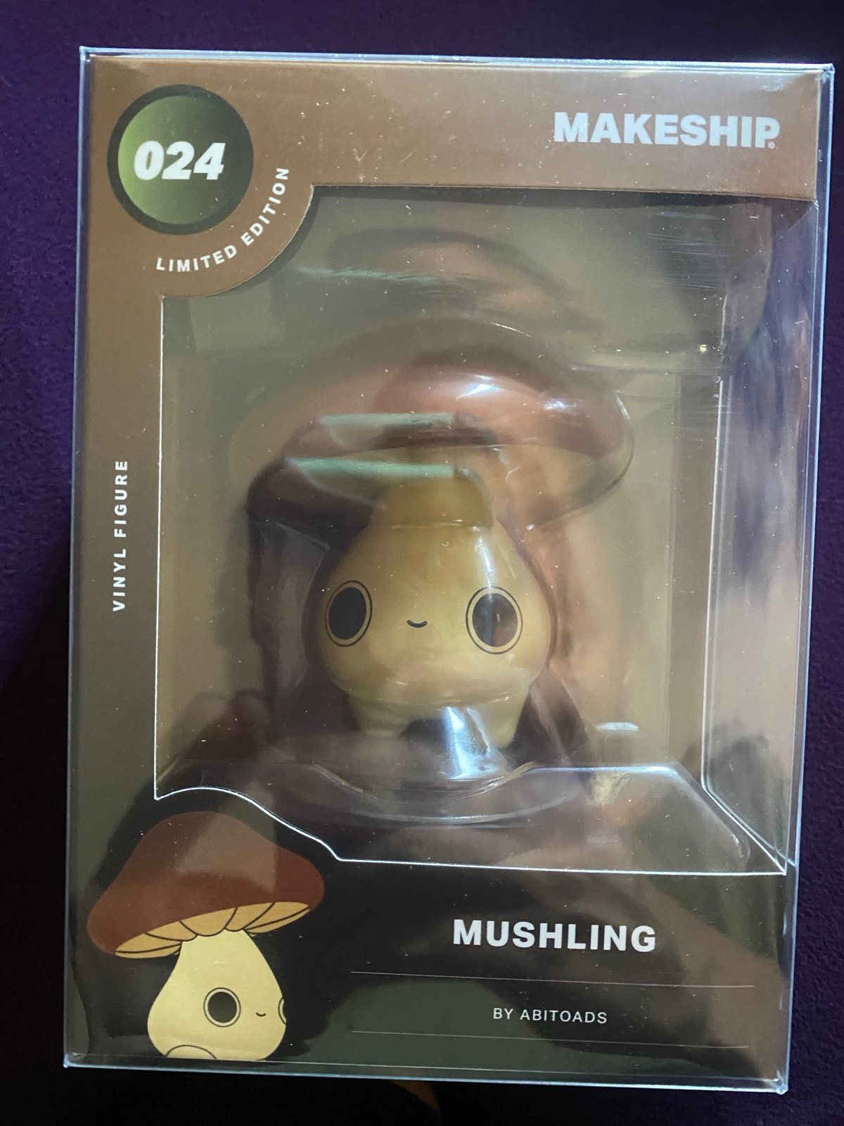 Makeship Abitoads Mushling vinyl figurine ONLY 776 made