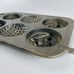 ROWOCO Cast Iron Golf Clubs Ball Mold VTG Baking Pan 6 Muffin Cornbread Sports