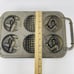 ROWOCO Cast Iron Golf Clubs Ball Mold VTG Baking Pan 6 Muffin Cornbread Sports