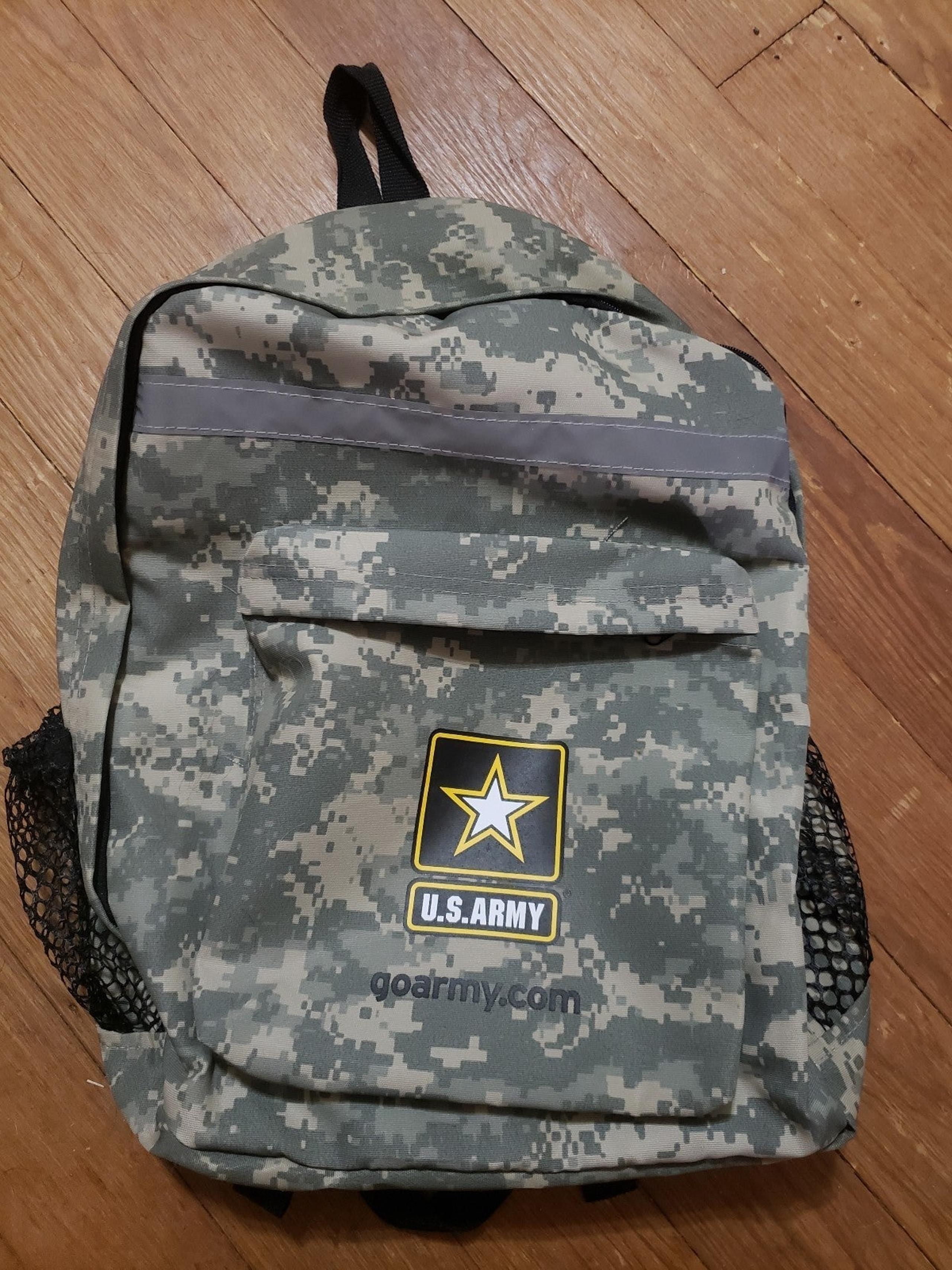 United States Army reflective backpack