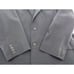 Pronto uomo Men's 41R Black Suit jacket Blazer Super 100's Wool Made in ITALY