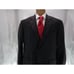 Pronto uomo Men's 41R Black Suit jacket Blazer Super 100's Wool Made in ITALY