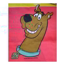 Vintage Scooby Doo Twin Sheet Flat Fitted Pillow Case Hanna Barbera 1999