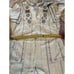 Free People Baha Boho Aztec V Neck Cream Romper Size S/P