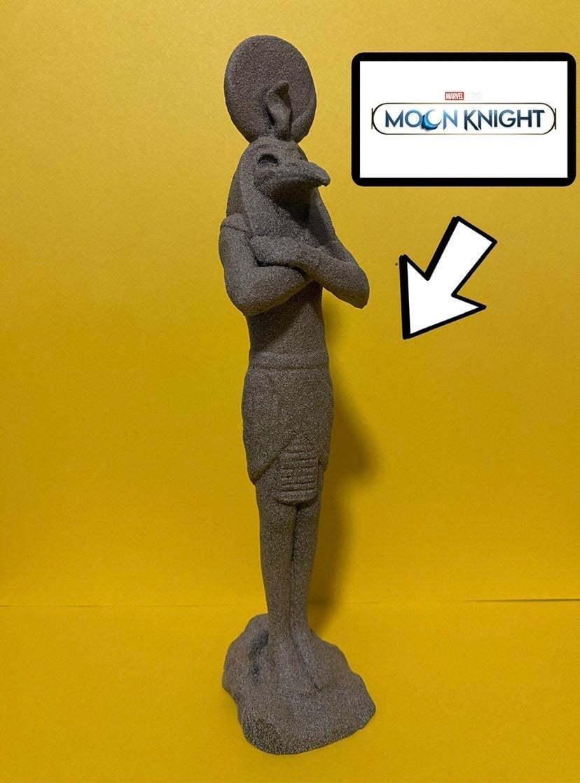 Marvel Moon Knight Khonshu Imprisoned Statue