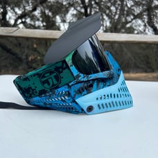 Dyed JT paintball mask