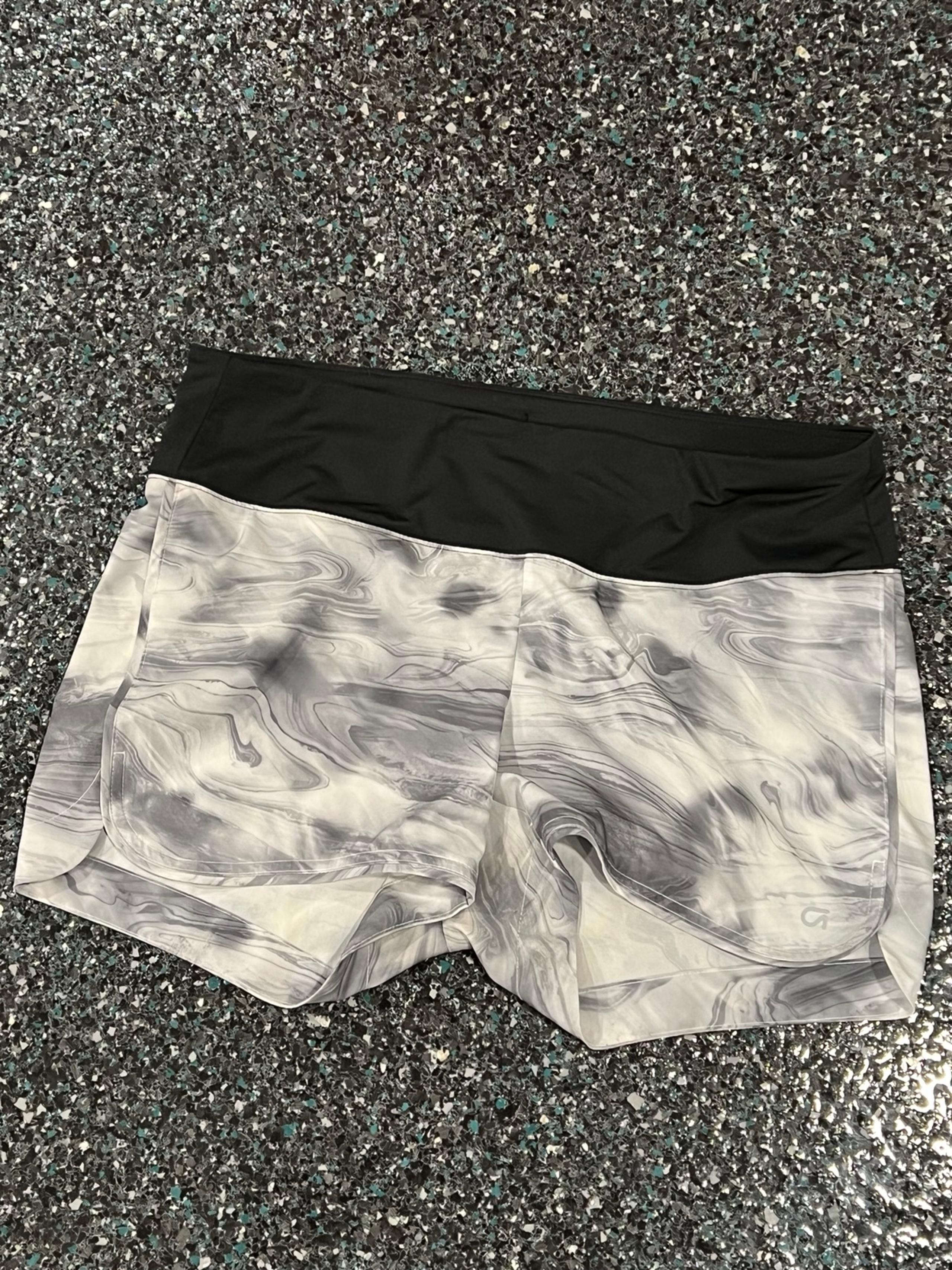 Women’s Gap Fit Maternity Small Gray Athletic Shorts