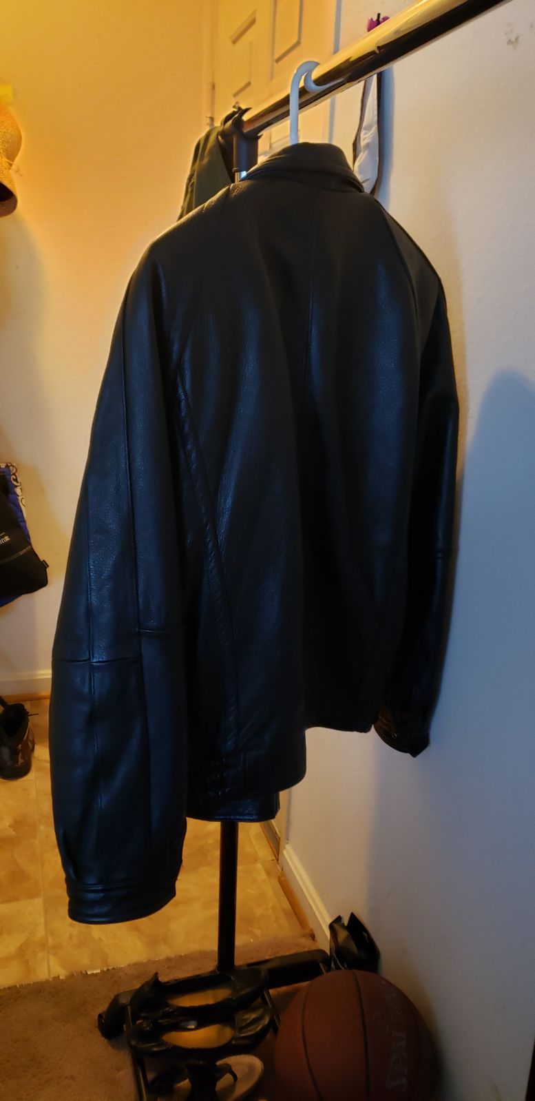 Mens Wilson Leather coat