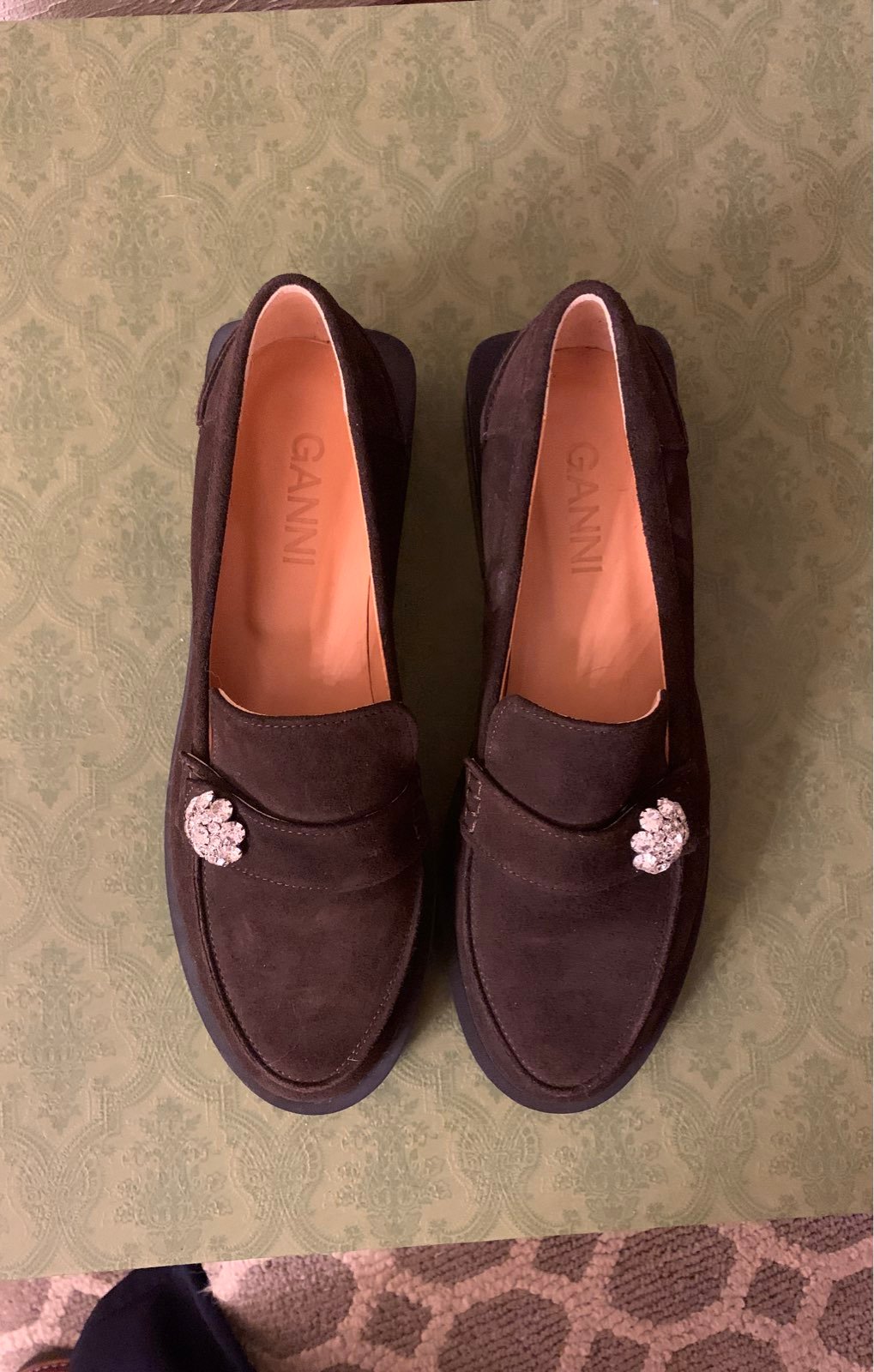 Suede Loafers 38