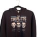 The Triplets Patriots Blue Hoodie Sweatshirt XL Brady Gronk Edelman Football
