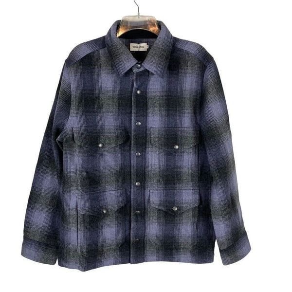 Taylor Stitch The Forester Jacket in Wool Ash Plaid size L 42 MSRP 328 NWT