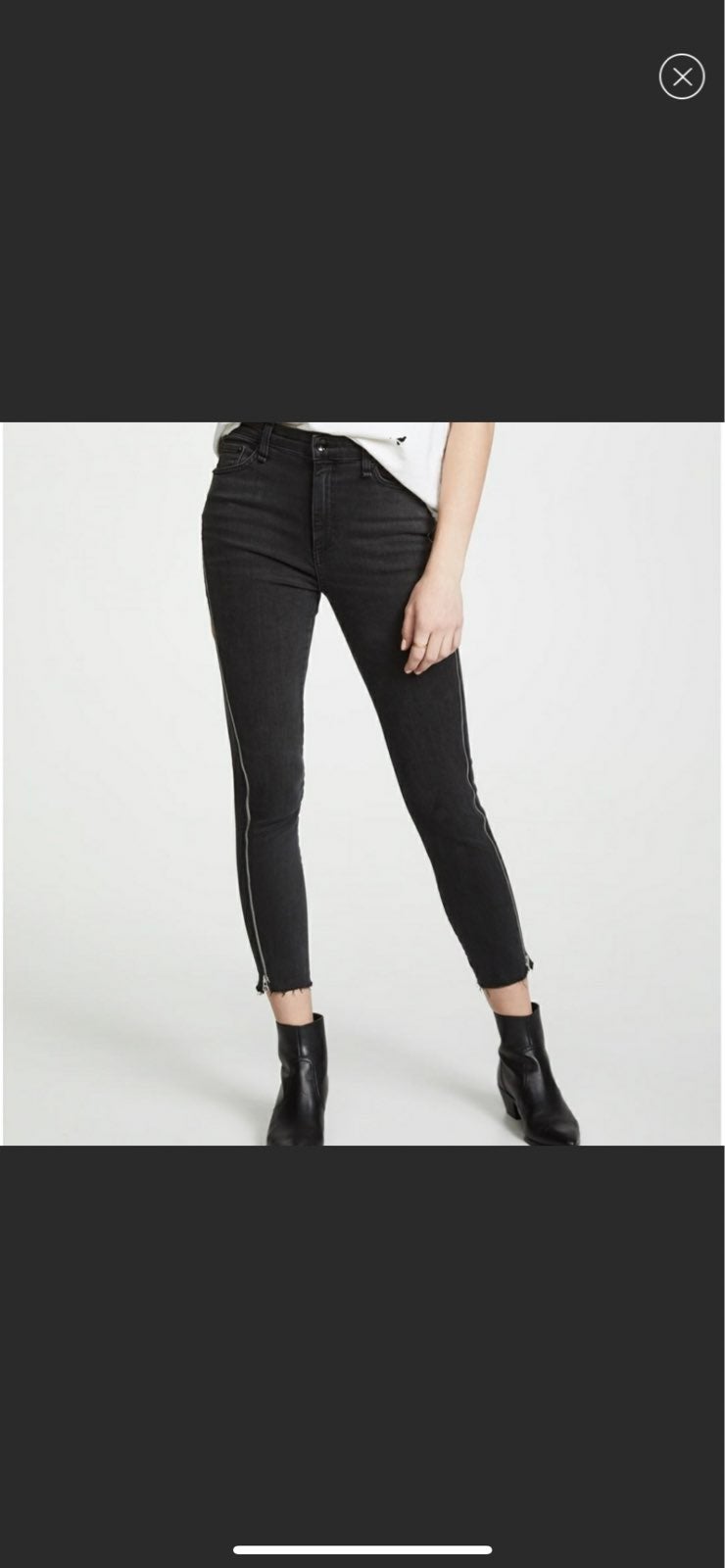 NWT: Rag & Bone Nine High Rise Sinny Jean 24