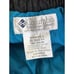 Vintage Columbia Snow Pants Women's Nylon Reversible Turquoise Blue Large