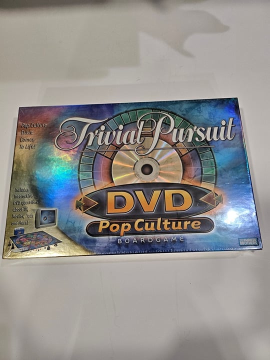 2003 Trivia Pursuit Pop Culture DVD Trivia Game 40466 Parker Brothers
