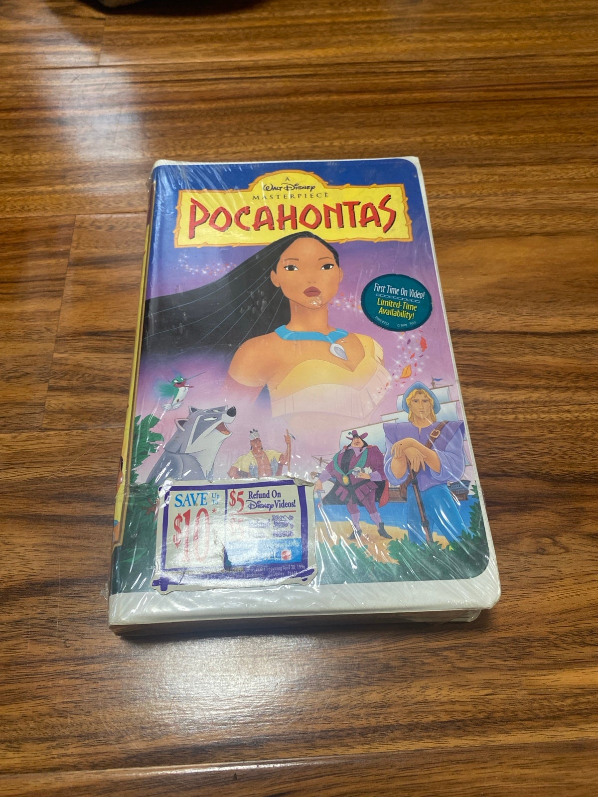 A Walt Disney Masterpiece Pocahontas VHS
