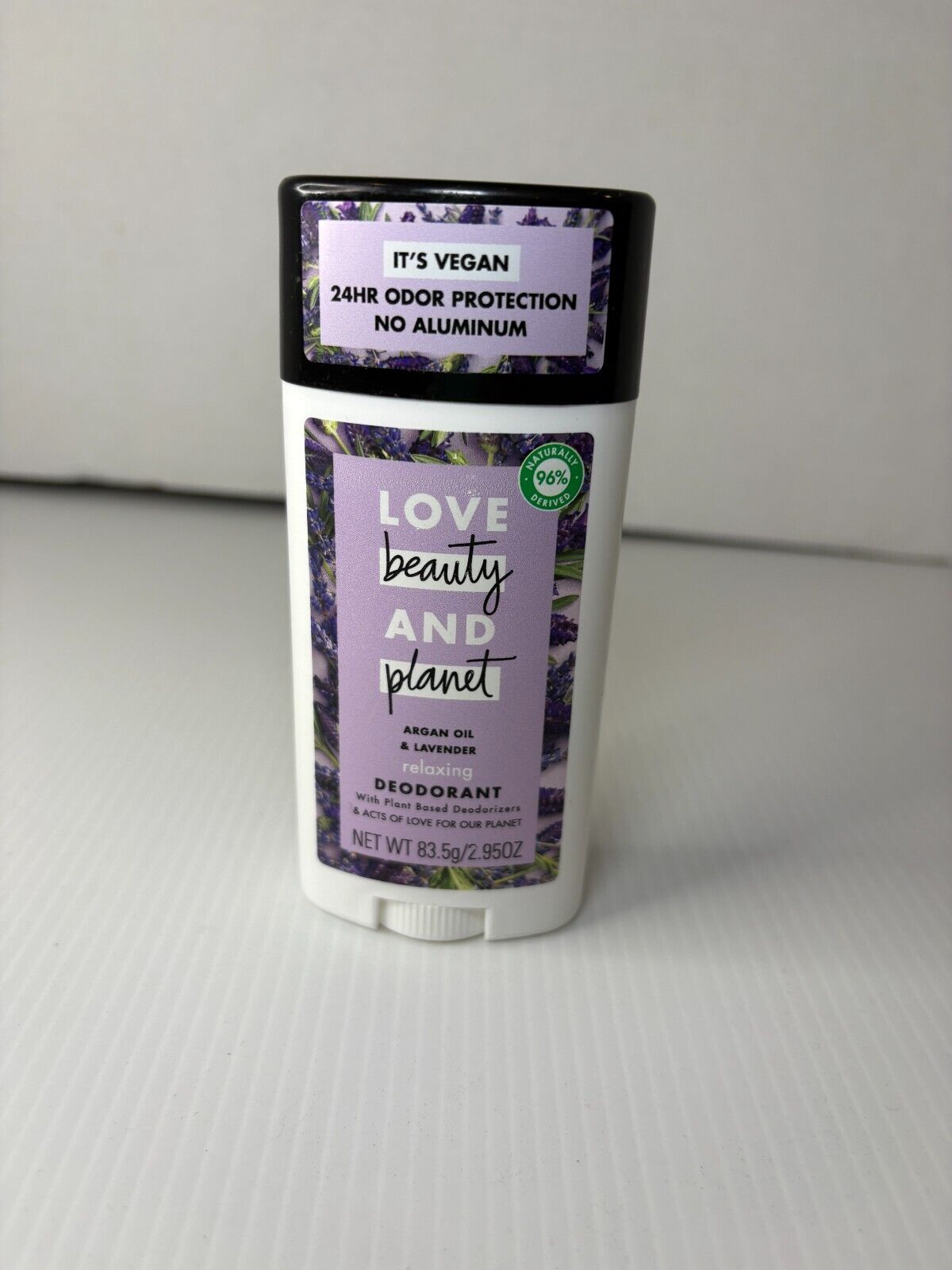 Love Beauty and Planet Argan Oil & Lavender Deodorant, 2.95 oz NEW