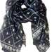 Royal Underground Silk Large Scarf