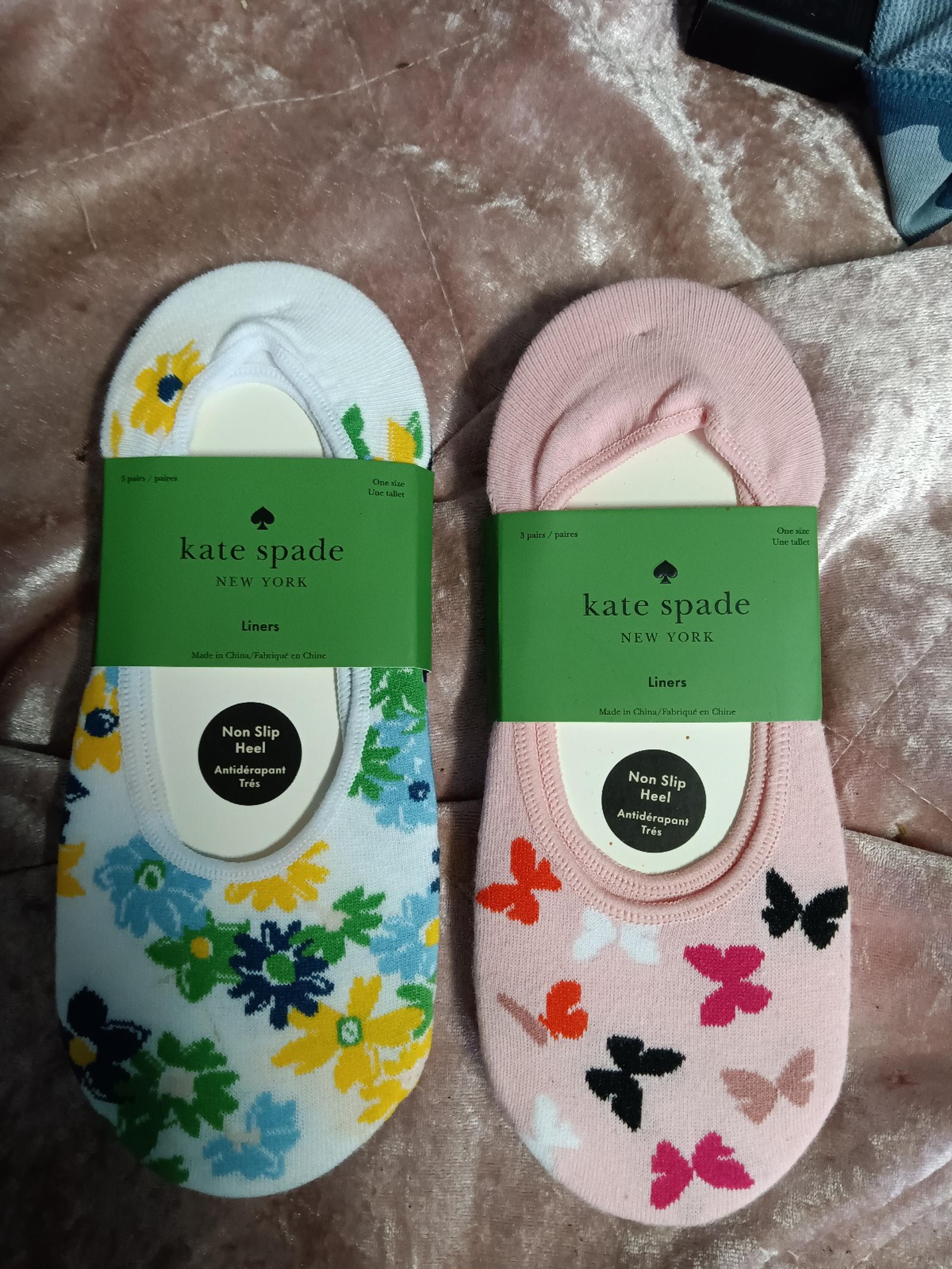 Kate Spade two packs of socks 6 pairs total