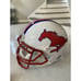 Lance Mcilhenny Autographed/Signed Mini Helmet JSA COA SMU Mustangs