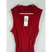 NEW Women's Nina Leonard Surplice Wide-Leg Jumpsuit Size Size XL Red Pockets
