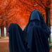 Nazeerah Overhead Cape - Black