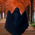 Nazeerah Overhead Cape - Black