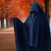 Nazeerah Overhead Cape - Black