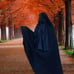 Nazeerah Overhead Cape - Black
