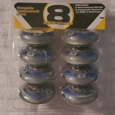 8 Inline Wheels Complete Replacement Pack ( 72MM )