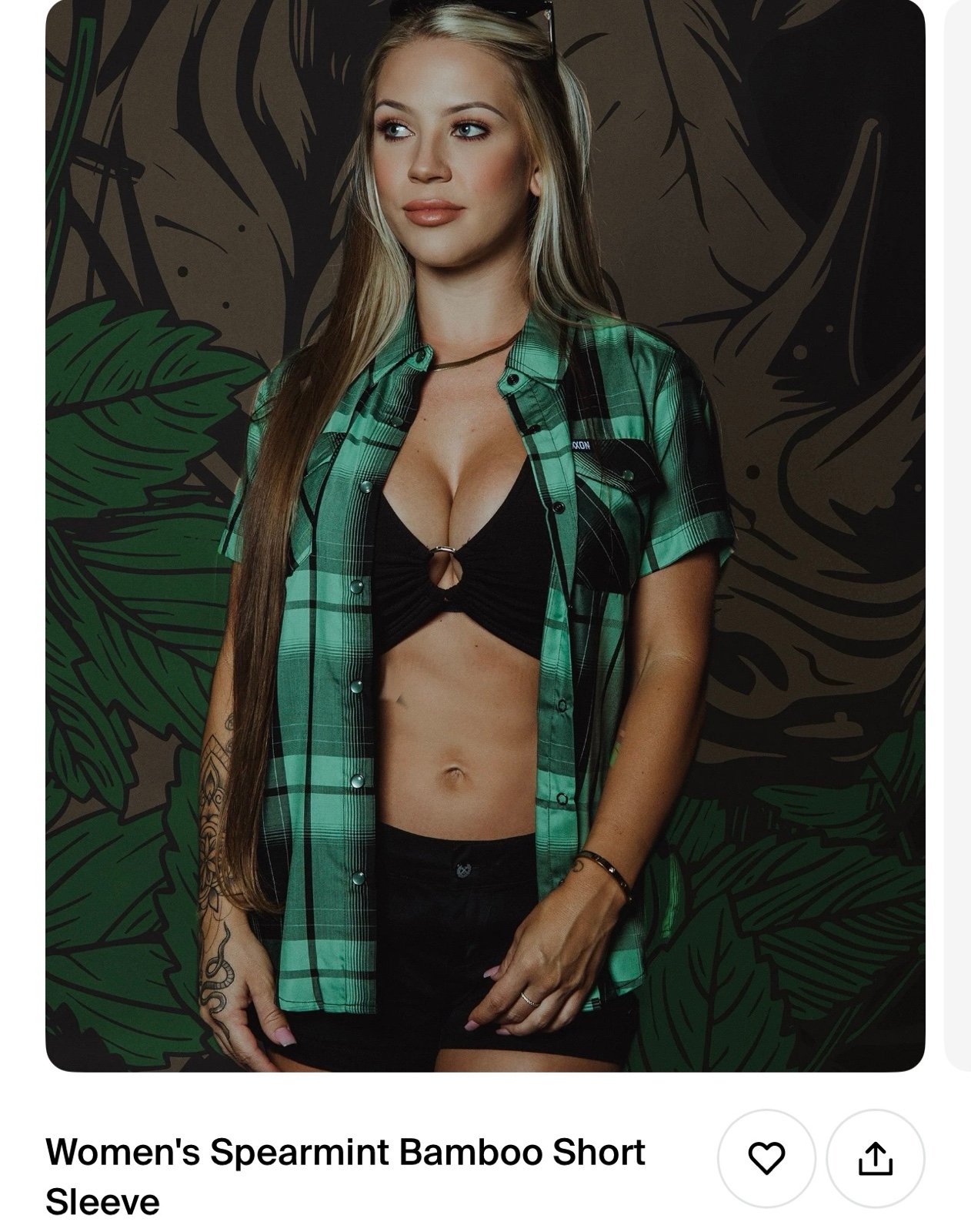 Dixxon Flannel bamboo short sleeve.
