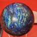 Rare Azurite & Malachite Crystal Ball Gemstone Sphere & Stand & Free Gifts