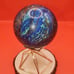 Rare Azurite & Malachite Crystal Ball Gemstone Sphere & Stand & Free Gifts