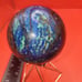 Rare Azurite & Malachite Crystal Ball Gemstone Sphere & Stand & Free Gifts