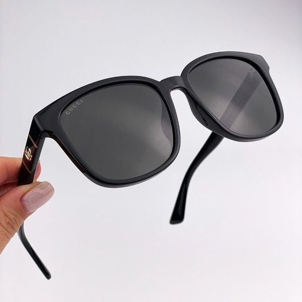 Gucci GG0637SK 001 BRAND NEW Sunglasses Black Grey Anti-Reflective Men