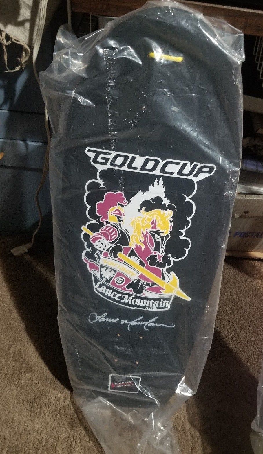 GOLD CUP Skateboard Deck VARIBOT AUTO LANCE MOUNTAIN NEW