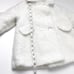 Vintage Hand Made Teddy Coat and Hat 0-6months