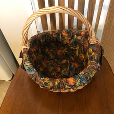 Thanksgiving Fall Basket Size 12”X 5”X 15”