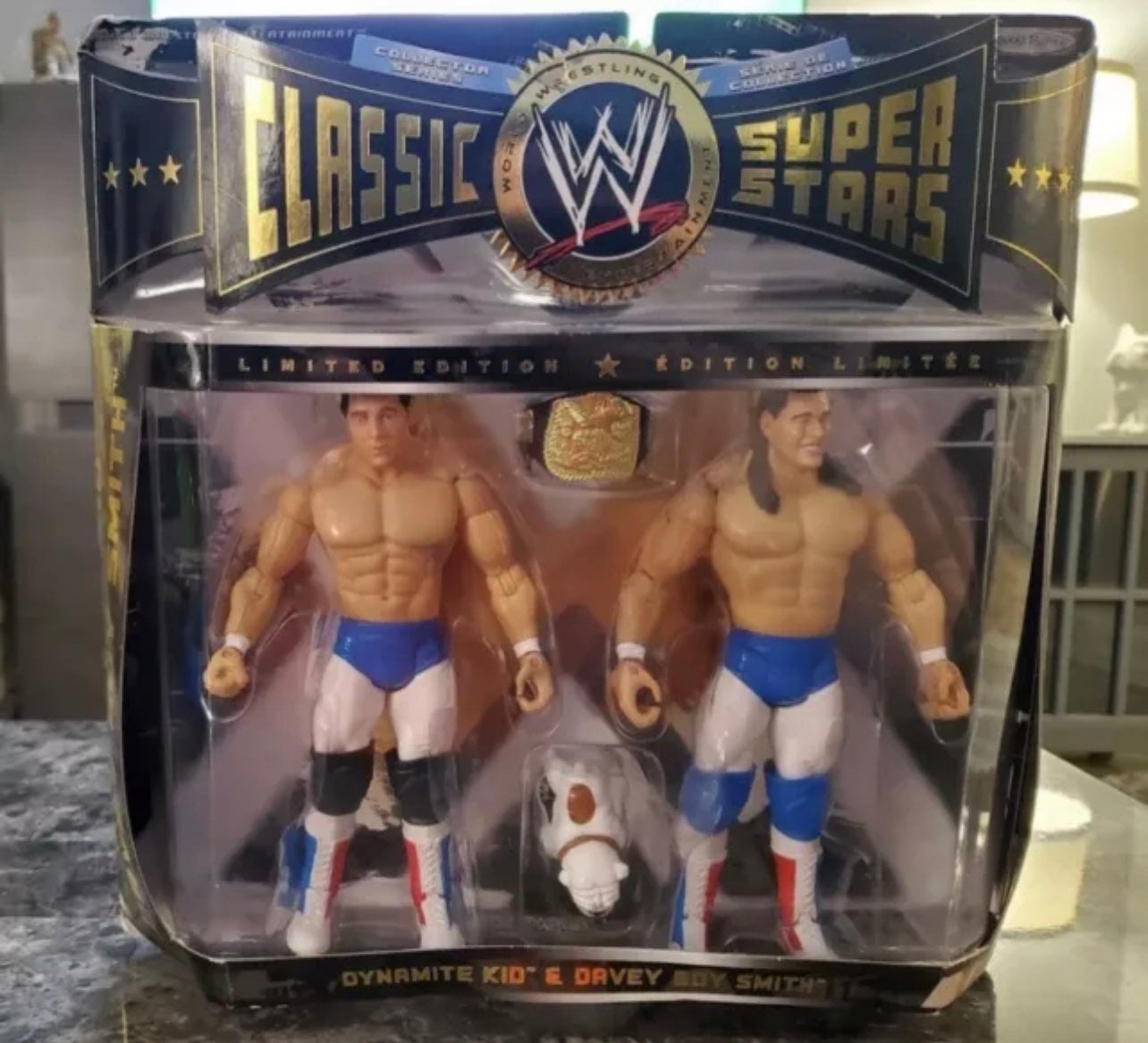 WWE Classic Superstars the british bulldogs with matilda