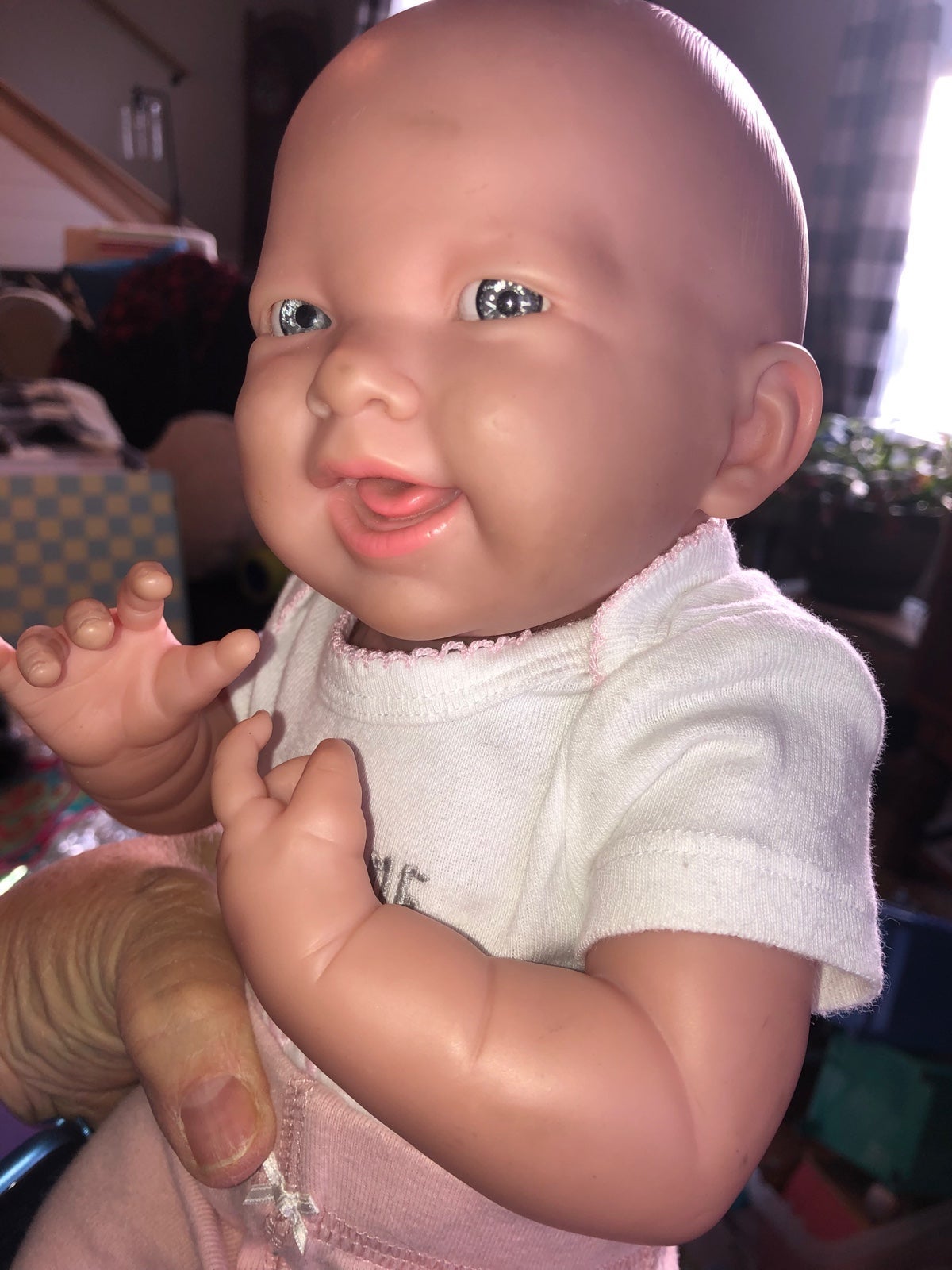 BABY GIRL Anatomically *Correct Baby Doll GREAT EYES *.•*